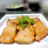 簡単主菜★豚肉の柚子胡椒ポン酢絡め